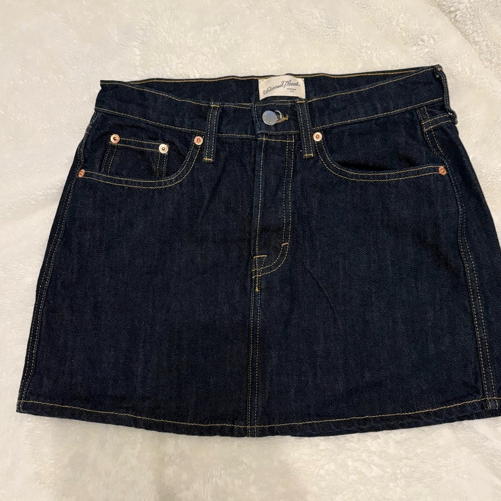 Universal Thread Blue Denim Skirt